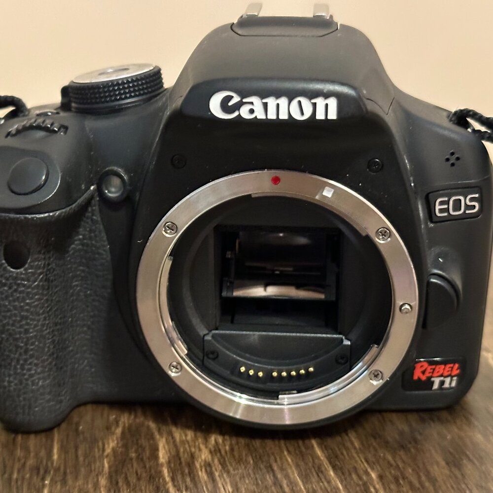 Canon Rebel EOS T1i DSLR Camera - Body Only | 15.1MP  - Lens available separate